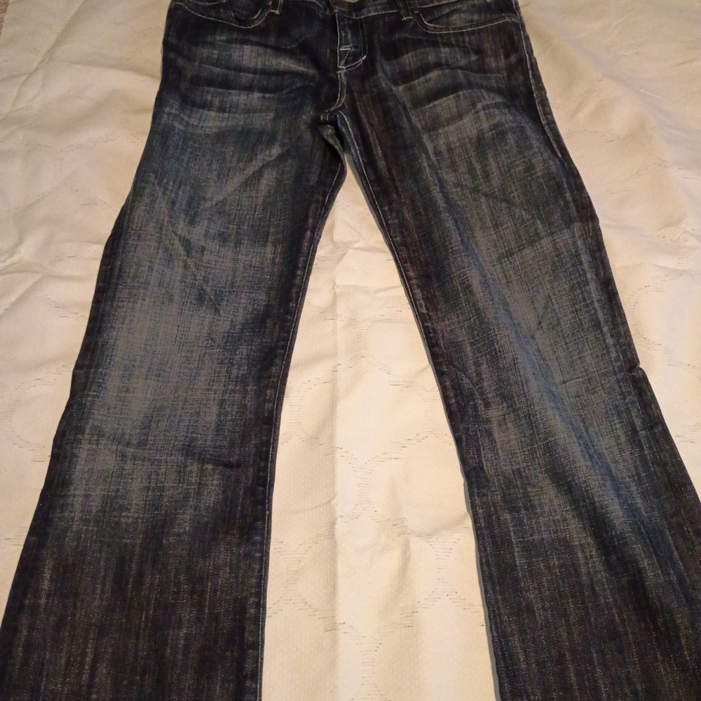 Rock & Republic Indigo Wide Leg Jeans